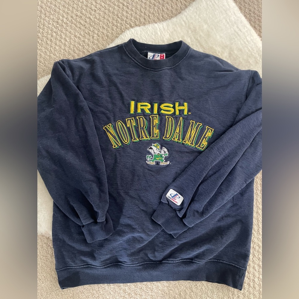 Vintage Notre Dame navy crewneck